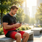 👕 LIMITED-TIME 50% OFF! 💥 Men's Gradient T-Shirt and Shorts Set – Coordinated, Breathable, Athletic Fit ✨
