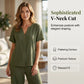 👕 LIMITED-TIME 50% OFF! 💥 Plus Size Women's Casual Long Sleeve Shirt & Loose Pants Set – Breathable, Crinkle Drape, Relaxed ✨