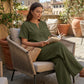 👕 LIMITED-TIME 50% OFF! 💥 Plus Size Women's Casual Long Sleeve Shirt & Loose Pants Set – Breathable, Crinkle Drape, Relaxed ✨