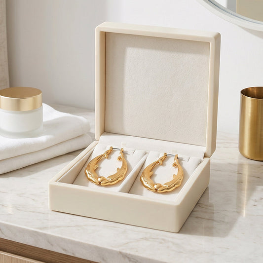 🐬 LIMITED-TIME 50% OFF! 💥 Gold Dolphin Hoop Earrings for Women – Unique Design, Lightweight, Latch-Back ✨