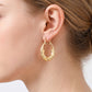 🐬 LIMITED-TIME 50% OFF! 💥 Gold Dolphin Hoop Earrings for Women – Unique Design, Lightweight, Latch-Back ✨