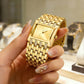 ⌚ LIMITED-TIME 50% OFF! 💥 Women's Elegant Square Dial Watch – Diamond-Studded, Quartz Movement, Versatile ✨