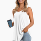 👚 LIMITED-TIME 50% OFF! 💥 Women's Relaxed Fit Sleeveless Top – Scoop Neck, Breezy, Effortless Style ✨