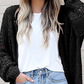 🧶 LIMITED-TIME 50% OFF! 💥 Women's V-Neck Hollow-Out Knit Cardigan – Breathable, Open-Front, Lightweight Layer ✨