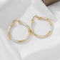 💫 LIMITED-TIME 50% OFF! 💥 Women's Elegant Twisted Hoop Earrings – Modern, Lightweight, Versatile ✨