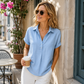 👔 LIMITED-TIME 50% OFF! 💥 Breathable Premium Casual Shirt – V-Neck Lapel, Relaxed Fit, Skin-Friendly ✨