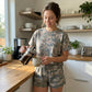 🌿 LIMITED-TIME 50% OFF! 💥 Women's Plus Camo Top & Shorts Set – Breathable, Relaxed Fit, Drawstring Waist ✨