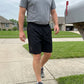 🏃 LIMITED-TIME 50% OFF! 💥 Men's Quick Dry Sports Shorts – Zipper Pockets, Elastic Waist, Reflective Details ✨