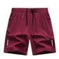 🏃 LIMITED-TIME 50% OFF! 💥 Men's Quick Dry Sports Shorts – Zipper Pockets, Elastic Waist, Reflective Details ✨