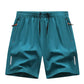 🏃 LIMITED-TIME 50% OFF! 💥 Men's Quick Dry Sports Shorts – Zipper Pockets, Elastic Waist, Reflective Details ✨