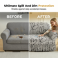 🛋️ LIMITED-TIME 50% OFF! ⚡ Universal Stretch Fitted Couch Slipcover – Ruffled Hem & Sofa Protection ✨