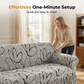 🛋️ LIMITED-TIME 50% OFF! ⚡ Universal Stretch Fitted Couch Slipcover – Ruffled Hem & Sofa Protection ✨