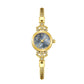 ⌚ LIMITED-TIME 50% OFF! 💥 Elegant Women's Bracelet Watch – Gold Tone, Pearlescent Dial, Braided Mesh Strap ✨