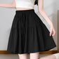 👖 LIMITED-TIME 50% OFF! 💥 Women High Waist Skirt Pants Wide Leg Ruffle Culottes – A-Line, Side Pockets, Elastic Waist ✨