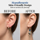 💎 LIMITED-TIME 50% OFF! 💥 Elegant Vintage Rhinestone Drop Earrings – Chandelier Design, Blue Crystal, Tassel Details ✨