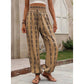 👖 LIMITED-TIME 50% OFF! 💥 Women's Smocked High Waist Printed Lantern Pants – Flowy, Breathable, Boho Style ✨