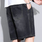 👖 LIMITED-TIME 50% OFF! 💥 Men's Vintage Denim Casual Shorts – Relaxed Fit, Drawstring Waist, Deep Pockets ✨