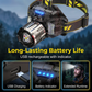 💡 LIMITED-TIME 50% OFF! 💥 Rechargeable Multi-Light LED Headlamp – 5 Colors, Motion Sensor, UV & Fishing Mode ✨
