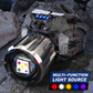 💡 LIMITED-TIME 50% OFF! 💥 Rechargeable Multi-Light LED Headlamp – 5 Colors, Motion Sensor, UV & Fishing Mode ✨