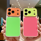 🌈 LIMITED-TIME 50% OFF! 💥 Vibrant Contrast Color Dopamine Acrylic Phone Case – Trendy, Protective, Ergonomic ✨