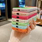 🌈 LIMITED-TIME 50% OFF! 💥 Vibrant Contrast Color Dopamine Acrylic Phone Case – Trendy, Protective, Ergonomic ✨