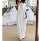 👗 LIMITED-TIME 50% OFF! 💥 Women's Summer Casual Loose Solid Color Short-Sleeve Long Dress – Side Pockets, Breathable, Travel-Friendly ✨