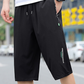 🏃 LIMITED-TIME 50% OFF! 💥 Men's Lightweight Quick Dry Athletic Cropped Pants – Ice Cooling, Stretch, Zipper Pockets ✨