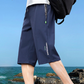 🏃 LIMITED-TIME 50% OFF! 💥 Men's Lightweight Quick Dry Athletic Cropped Pants – Ice Cooling, Stretch, Zipper Pockets ✨