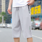 🏃 LIMITED-TIME 50% OFF! 💥 Men's Lightweight Quick Dry Athletic Cropped Pants – Ice Cooling, Stretch, Zipper Pockets ✨