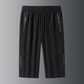 🏃 LIMITED-TIME 50% OFF! 💥 Men's Lightweight Quick Dry Athletic Cropped Pants – Ice Cooling, Stretch, Zipper Pockets ✨