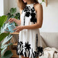 🌸 LIMITED-TIME 50% OFF! 💥 Women's Floral Print Halter Neck Dress – Chic, Flowy, Summer Essential ✨
