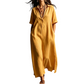 👗 LIMITED-TIME 50% OFF! 💥 Women's Elegant Cotton Linen Short Sleeve Lapel Dress – Breathable, Flowy, Hidden Pockets ✨