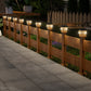 ☀️ LIMITED-TIME 50% OFF! 💥 Solar Powered LED Post Cap Light – Auto On/Off, Weatherproof, Eco-Friendly ✨
