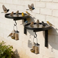 🐦 LIMITED-TIME 50% OFF! 🌿 Wall-Mounted Metal Bird Bath – Dual-Function, Iron, Space-Saving 🏡