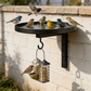 🐦 LIMITED-TIME 50% OFF! 🌿 Wall-Mounted Metal Bird Bath – Dual-Function, Iron, Space-Saving 🏡