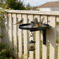 🐦 LIMITED-TIME 50% OFF! 🌿 Wall-Mounted Metal Bird Bath – Dual-Function, Iron, Space-Saving 🏡