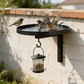 🐦 LIMITED-TIME 50% OFF! 🌿 Wall-Mounted Metal Bird Bath – Dual-Function, Iron, Space-Saving 🏡