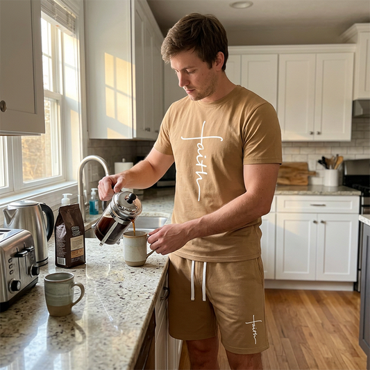 💪 LIMITED-TIME 50% OFF! 💥 Men's Summer Casual Sports Set – 3D Digital Print, Breathable, Relaxed Fit ✨