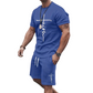 💪 LIMITED-TIME 50% OFF! 💥 Men's Summer Casual Sports Set – 3D Digital Print, Breathable, Relaxed Fit ✨