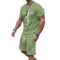 💪 LIMITED-TIME 50% OFF! 💥 Men's Summer Casual Sports Set – 3D Digital Print, Breathable, Relaxed Fit ✨