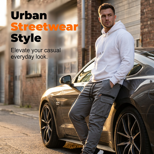👖 LIMITED-TIME 50% OFF! 💥 Men's Casual Multi-Pocket Cargo Joggers – Tactical Pockets, Elastic Waist, Breathable ✨