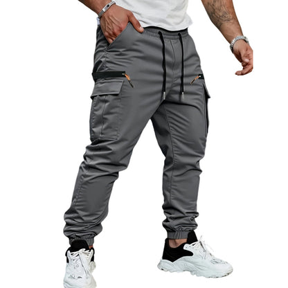 👖 LIMITED-TIME 50% OFF! 💥 Men's Casual Multi-Pocket Cargo Joggers – Tactical Pockets, Elastic Waist, Breathable ✨
