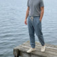👖 LIMITED-TIME 50% OFF! 💥 Men's Comfort Drawstring Casual Pants – Tapered Cuff, Slant Pockets, Versatile ✨