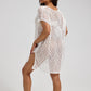 🏖️ LIMITED-TIME 50% OFF! 💥 Women's Hollow Out Beach Cover Up Crewneck – Crochet Pattern, Sun Protection, Quick Dry ✨