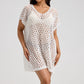 🏖️ LIMITED-TIME 50% OFF! 💥 Women's Hollow Out Beach Cover Up Crewneck – Crochet Pattern, Sun Protection, Quick Dry ✨