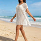 🏖️ LIMITED-TIME 50% OFF! 💥 Women's Hollow Out Beach Cover Up Crewneck – Crochet Pattern, Sun Protection, Quick Dry ✨
