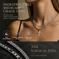 📿 LIMITED-TIME 50% OFF! 💥 Double Layer Cross Chain Necklace – Trendy, Layered, Everyday Sparkle ✨