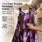 👗 LIMITED-TIME 50% OFF! 💥 Elegant Gradient Print Sleeveless Dress – Asymmetrical Hem, O-Ring Straps, Flow Fit ✨