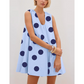 👗 LIMITED-TIME 50% OFF! 💥 Women's Sleeveless U-Neck Polka Dot Mini Dress – Pockets, A-Line, Breathable ✨