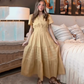 👗 LIMITED-TIME 50% OFF! 💥 Women's Casual Summer Short-Sleeve V-Neck Long Dress – Flowy, Textured, Versatile ✨